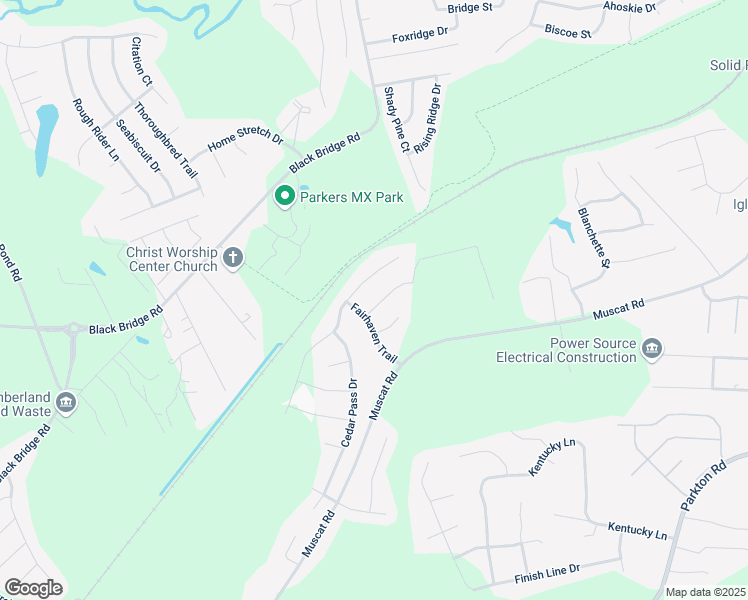 map of restaurants, bars, coffee shops, grocery stores, and more near 4422 Round Stone Court in Hope Mills