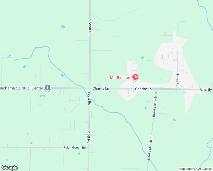 map of restaurants, bars, coffee shops, grocery stores, and more near 2583 Charity Lane in Hazel Green