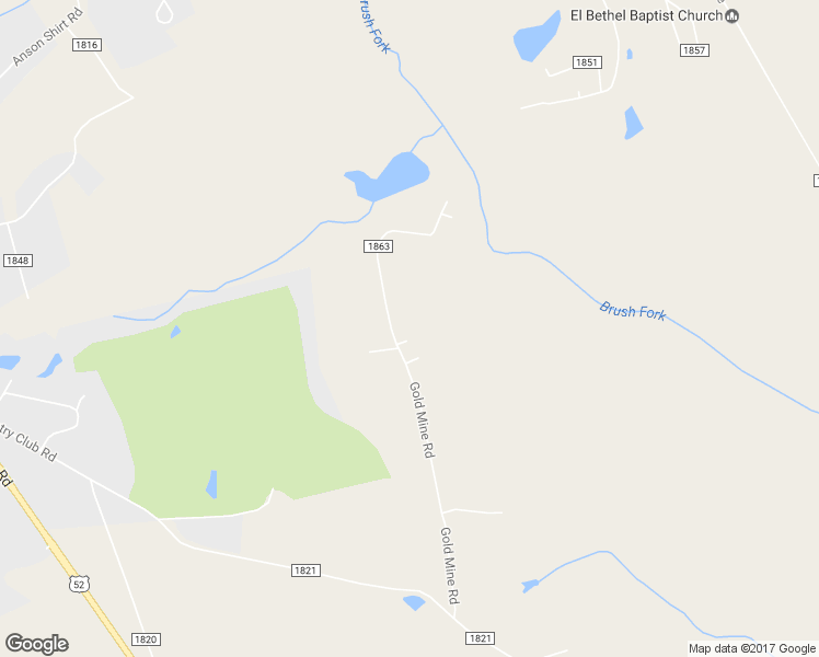 map of restaurants, bars, coffee shops, grocery stores, and more near 394 Gold Mine Road in Wadesboro