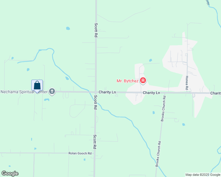 map of restaurants, bars, coffee shops, grocery stores, and more near 2605 Charity Lane in Hazel Green