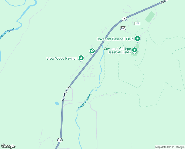 map of restaurants, bars, coffee shops, grocery stores, and more near in Lookout Mountain