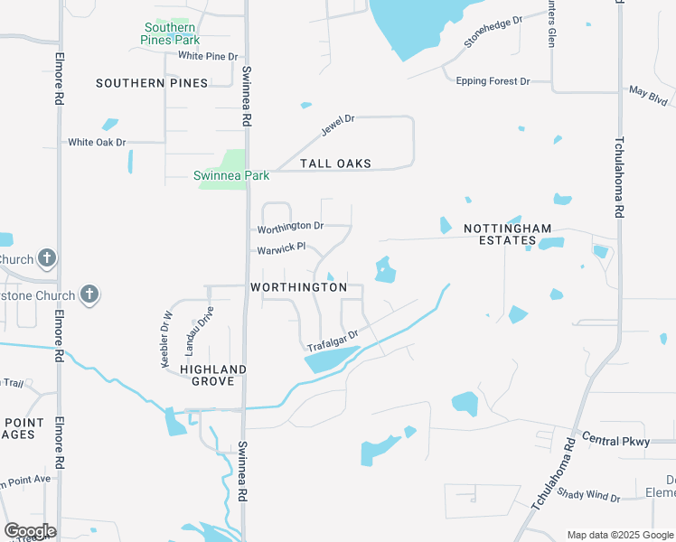 map of restaurants, bars, coffee shops, grocery stores, and more near 6037 Caroline Cove in Southaven