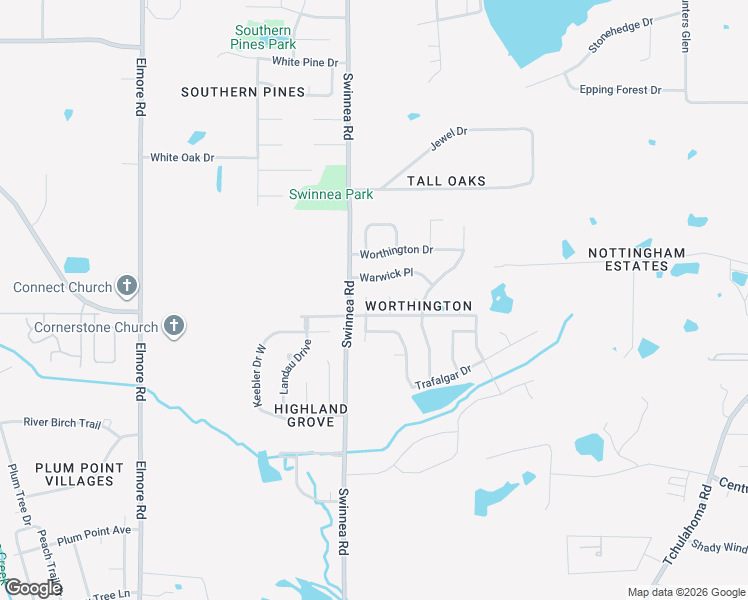 map of restaurants, bars, coffee shops, grocery stores, and more near 6036 Sheffield Cove in Southaven