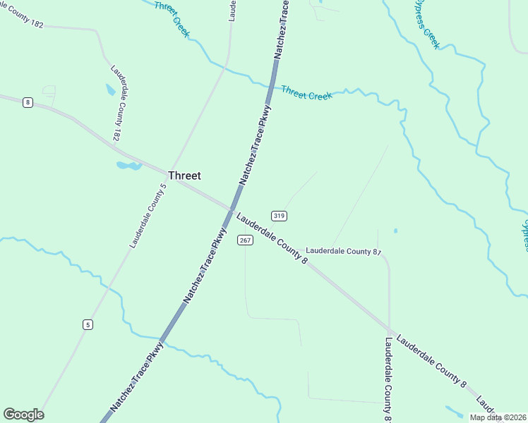 map of restaurants, bars, coffee shops, grocery stores, and more near 100-35318 Lauderdale County 319 in Florence