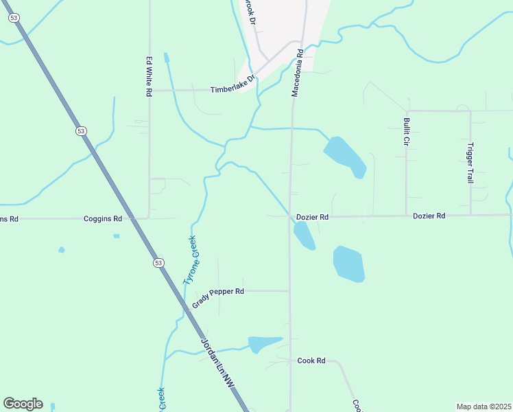 map of restaurants, bars, coffee shops, grocery stores, and more near 486 Macedonia Road in Ardmore