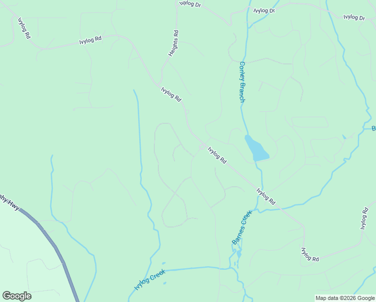 map of restaurants, bars, coffee shops, grocery stores, and more near 44 Owen Vista in Blairsville
