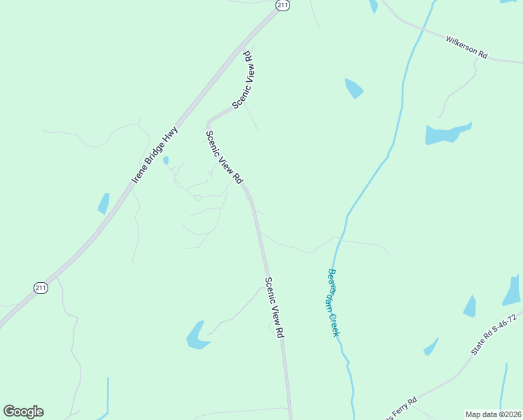 map of restaurants, bars, coffee shops, grocery stores, and more near 1741 Scenic View Road in Hickory Grove