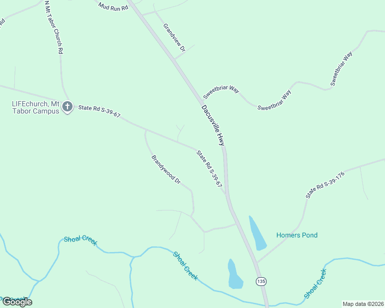 map of restaurants, bars, coffee shops, grocery stores, and more near 162 Brandywood Drive in Easley