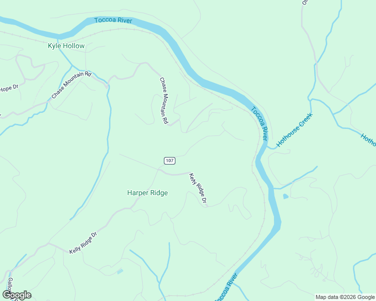 map of restaurants, bars, coffee shops, grocery stores, and more near 205 Curtis Ridge in Blue Ridge