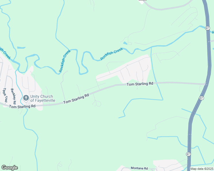 map of restaurants, bars, coffee shops, grocery stores, and more near 1818 Smith Farm Drive in Fayetteville