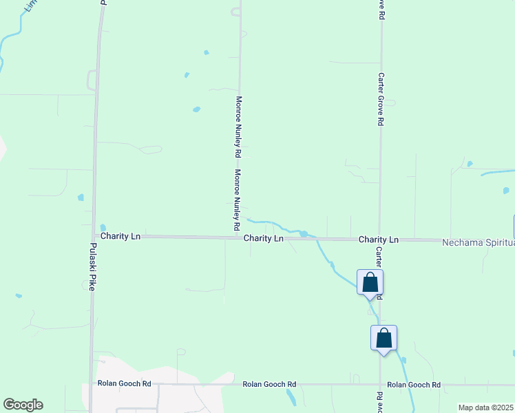 map of restaurants, bars, coffee shops, grocery stores, and more near 145 Monroe Nunley Road in Hazel Green