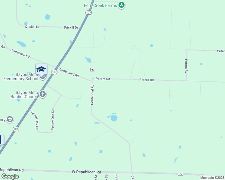 map of restaurants, bars, coffee shops, grocery stores, and more near 14201 Peters Road in Jacksonville