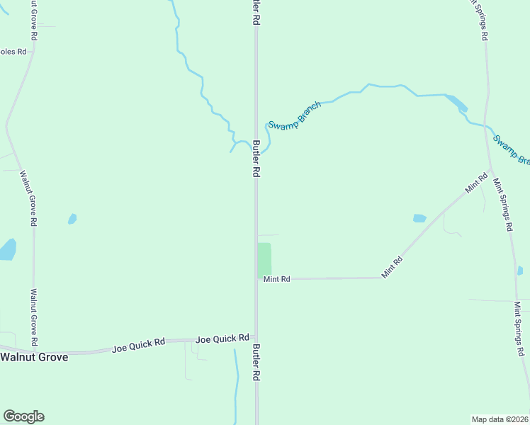 map of restaurants, bars, coffee shops, grocery stores, and more near 2155 Butler Road in New Market