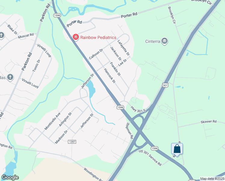 map of restaurants, bars, coffee shops, grocery stores, and more near 5714 Hancock St in Hope Mills