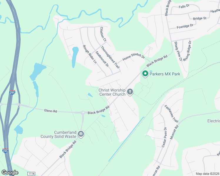 map of restaurants, bars, coffee shops, grocery stores, and more near 1421 Benchmark Way in Hope Mills