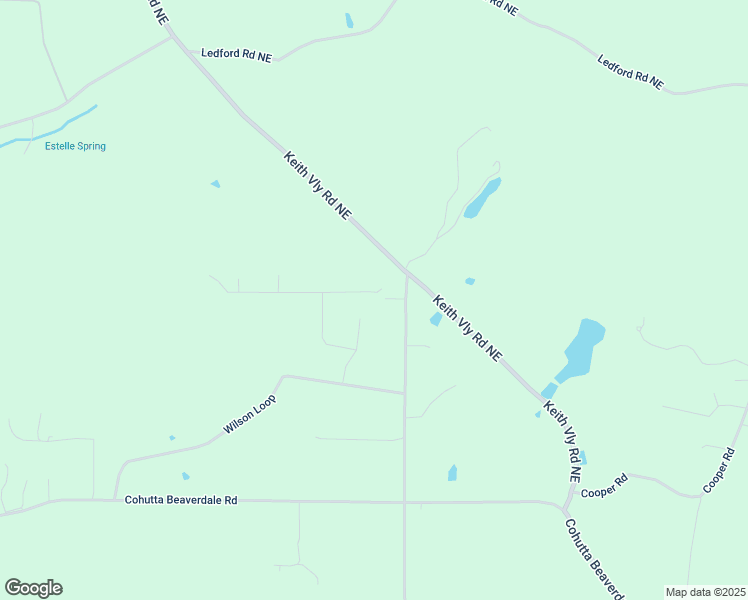 map of restaurants, bars, coffee shops, grocery stores, and more near 1201 Derby Drive in Cohutta