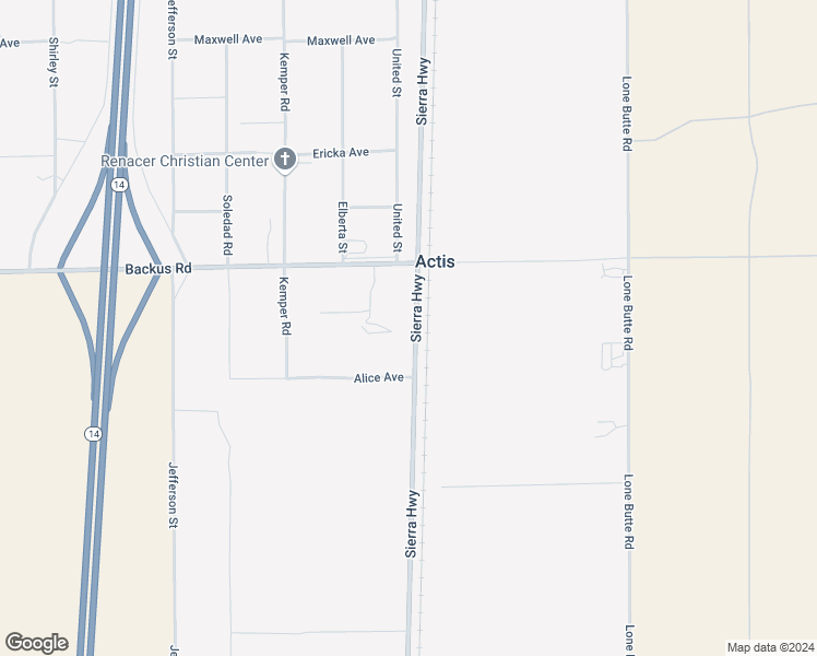 map of restaurants, bars, coffee shops, grocery stores, and more near 26 Sierra Highway in Palmdale