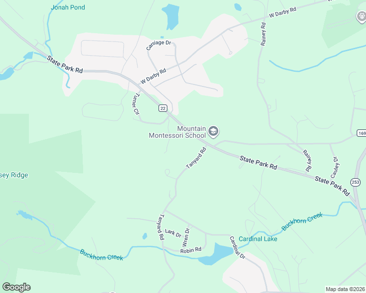 map of restaurants, bars, coffee shops, grocery stores, and more near 4417 State Park Road in Greenville