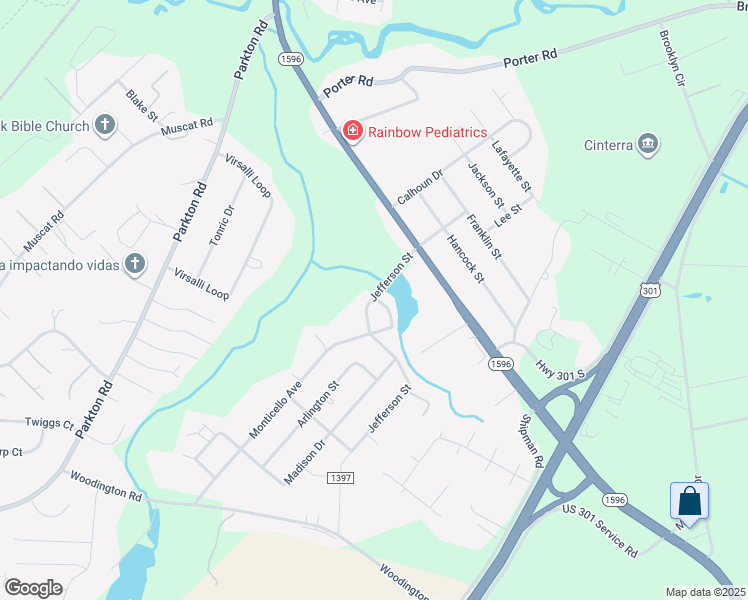 map of restaurants, bars, coffee shops, grocery stores, and more near 4626 Monticello Avenue in Hope Mills
