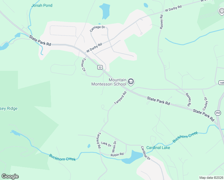 map of restaurants, bars, coffee shops, grocery stores, and more near 4417 State Park Road in Greenville