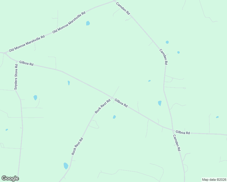 map of restaurants, bars, coffee shops, grocery stores, and more near 3201 Gilboa Road in Wingate
