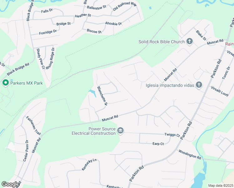 map of restaurants, bars, coffee shops, grocery stores, and more near 6121 Ackerman Drive in Hope Mills