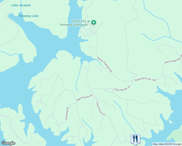 map of restaurants, bars, coffee shops, grocery stores, and more near 122 Teaberry Lane in Sunset