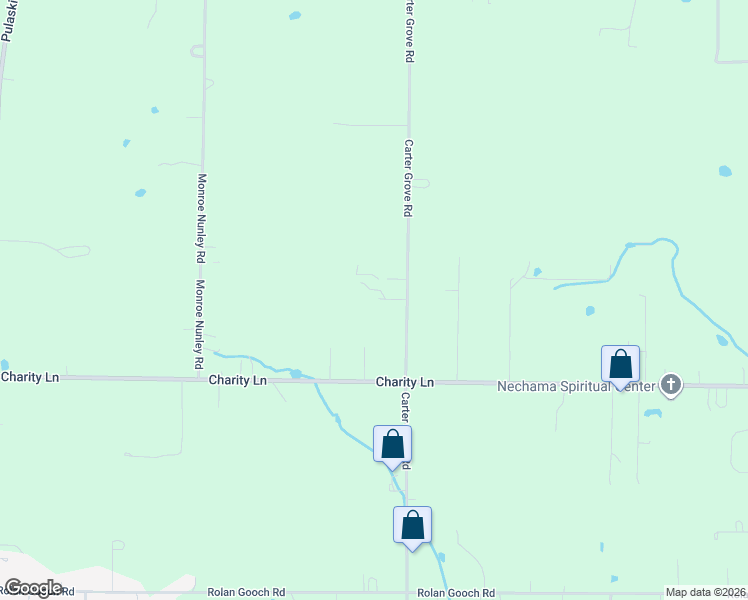 map of restaurants, bars, coffee shops, grocery stores, and more near 1520 Carter Grove Road in Hazel Green