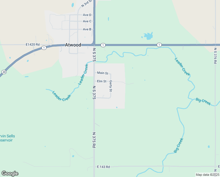 map of restaurants, bars, coffee shops, grocery stores, and more near in Atwood