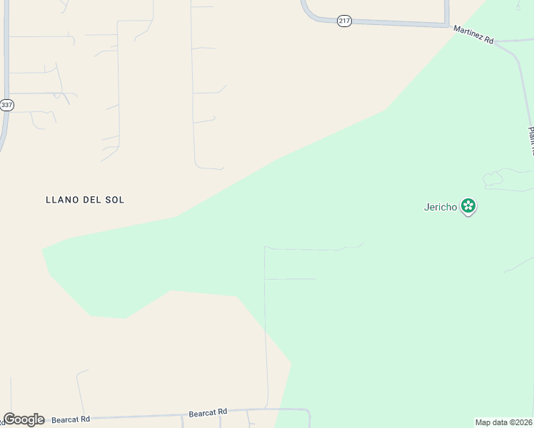 map of restaurants, bars, coffee shops, grocery stores, and more near 76 Candelaria Road in Tijeras