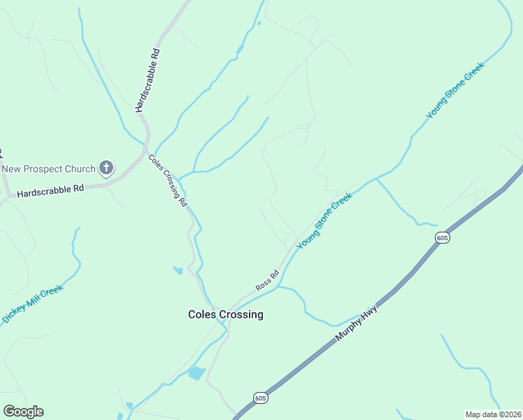 map of restaurants, bars, coffee shops, grocery stores, and more near 145 Bear Mountain Pass in Mineral Bluff