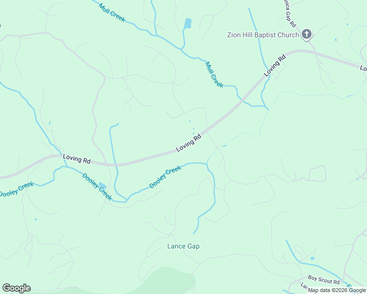 map of restaurants, bars, coffee shops, grocery stores, and more near 10110 Loving Road in Morganton