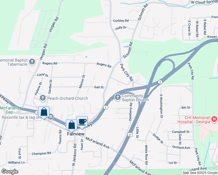 map of restaurants, bars, coffee shops, grocery stores, and more near 814 Schmitt Road in Rossville