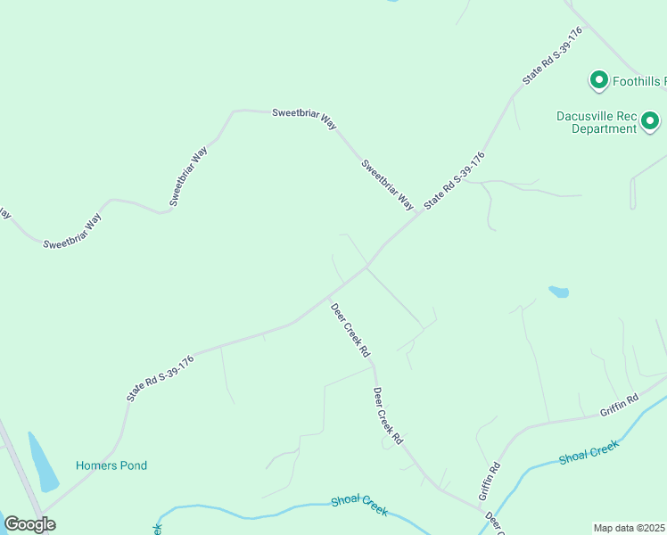 map of restaurants, bars, coffee shops, grocery stores, and more near 415 State Road S-39-176 in Easley