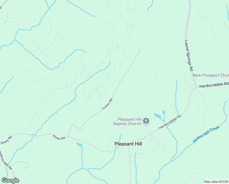 map of restaurants, bars, coffee shops, grocery stores, and more near 656 Tower Road in Mineral Bluff