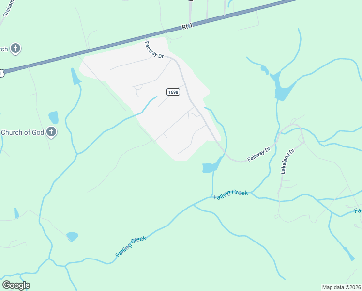 map of restaurants, bars, coffee shops, grocery stores, and more near 104 Pinewild Lane in Rockingham