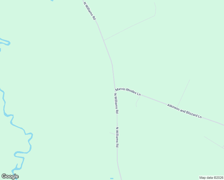 map of restaurants, bars, coffee shops, grocery stores, and more near 389 North Williams Road in Kenansville