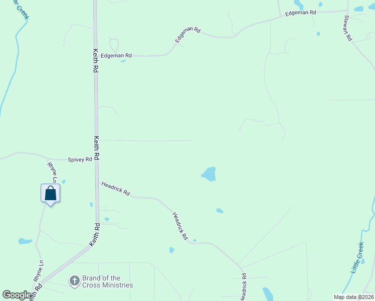 map of restaurants, bars, coffee shops, grocery stores, and more near 462 Timberland Trail in Ringgold