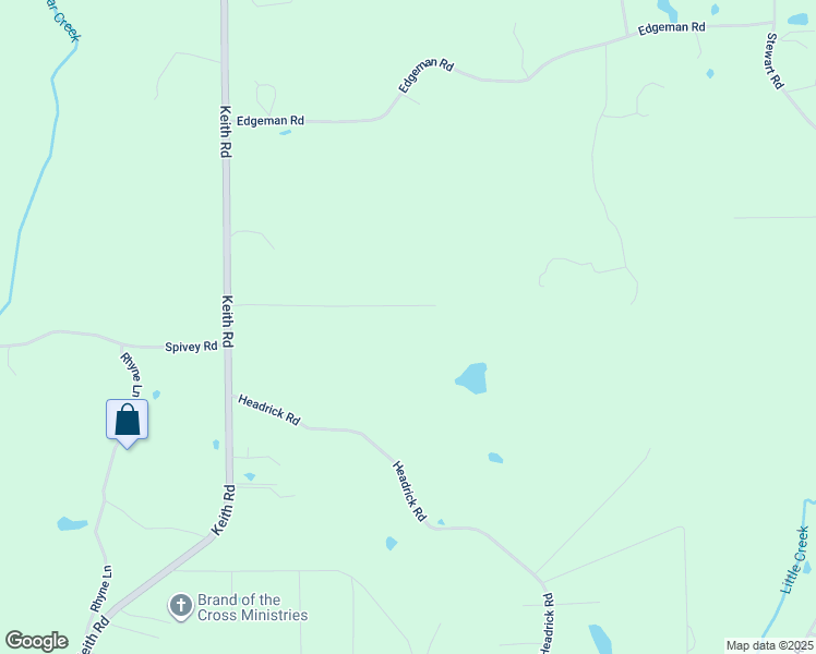 map of restaurants, bars, coffee shops, grocery stores, and more near 396 Timberland Trail in Ringgold