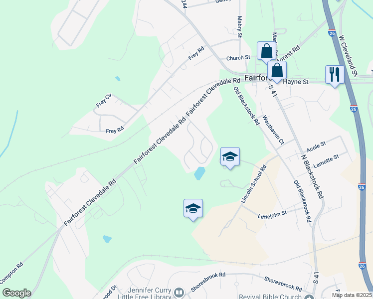 map of restaurants, bars, coffee shops, grocery stores, and more near 138 Sandstone Drive in Spartanburg