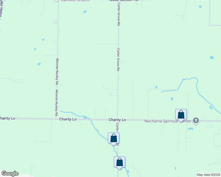 map of restaurants, bars, coffee shops, grocery stores, and more near 1520 Carter Grove Road in Hazel Green