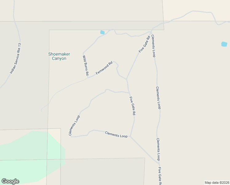 map of restaurants, bars, coffee shops, grocery stores, and more near Clements Loop in Cibola County