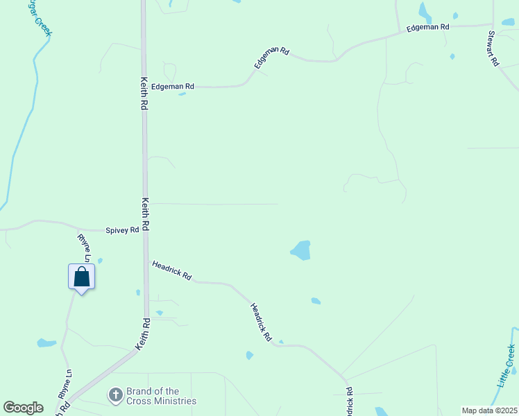 map of restaurants, bars, coffee shops, grocery stores, and more near 396 Timberland Trail in Ringgold