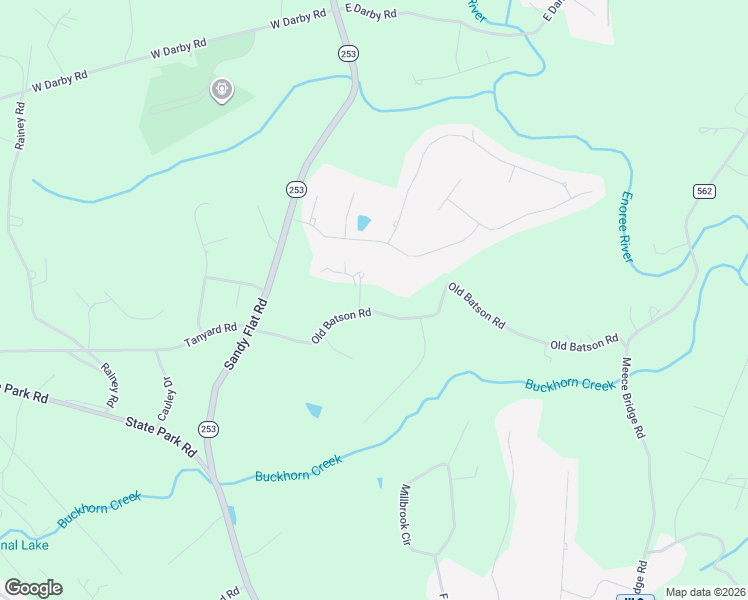 map of restaurants, bars, coffee shops, grocery stores, and more near 351 Old Batson Road in Taylors