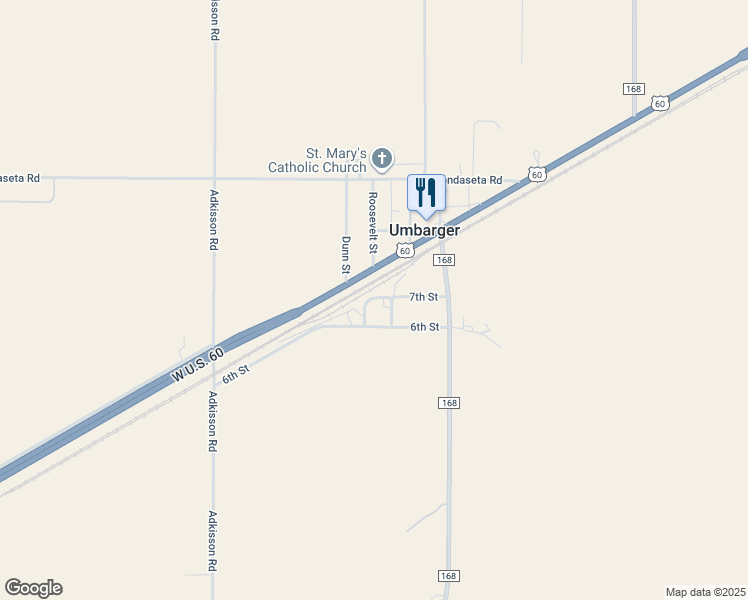 map of restaurants, bars, coffee shops, grocery stores, and more near 25714 Ripley Street in Canyon