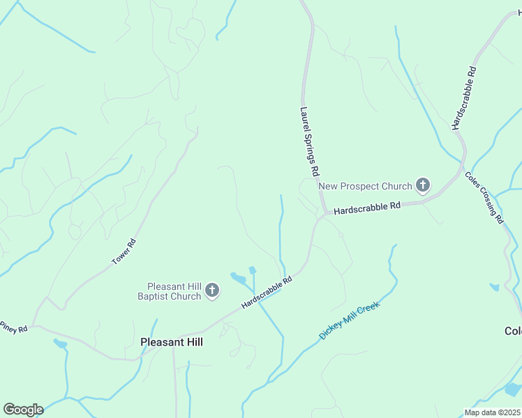 map of restaurants, bars, coffee shops, grocery stores, and more near 2411 Hardscrabble Road in Mineral Bluff