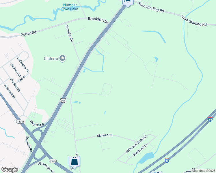 map of restaurants, bars, coffee shops, grocery stores, and more near 437 McNeill Street in Hope Mills