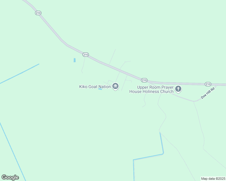 map of restaurants, bars, coffee shops, grocery stores, and more near 7050 North Carolina 210 in Autryville
