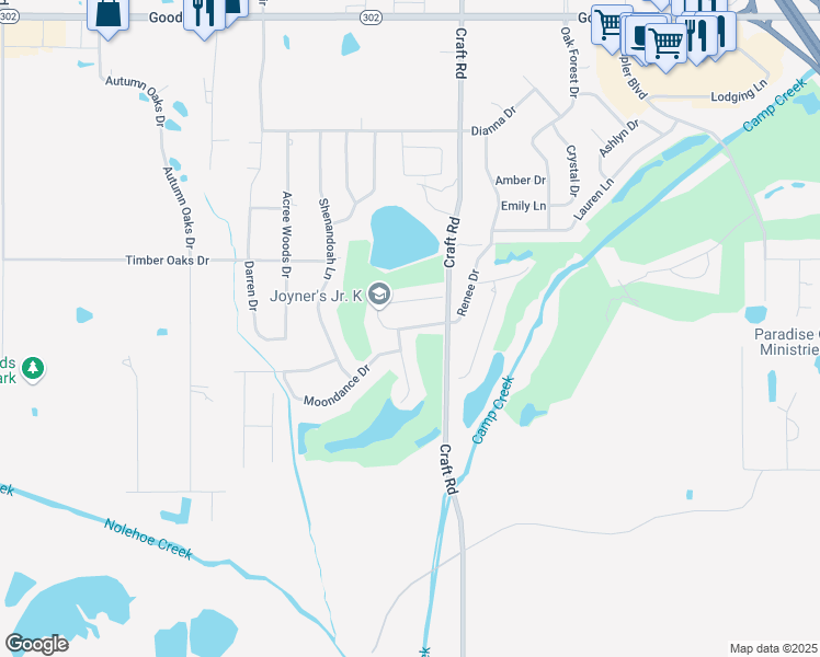 map of restaurants, bars, coffee shops, grocery stores, and more near 6962 Dakota South in Olive Branch