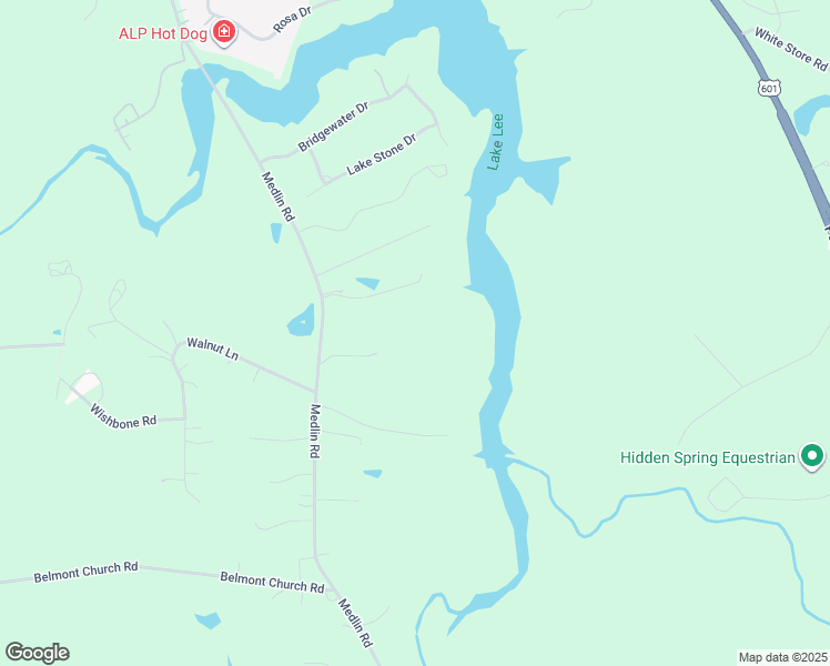 map of restaurants, bars, coffee shops, grocery stores, and more near 1901 Medlin Road in Monroe